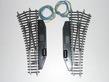 2261 Märklin K-Gleis elektrisches Weichenpaar sehr guter Zustand TOP Spur H0
