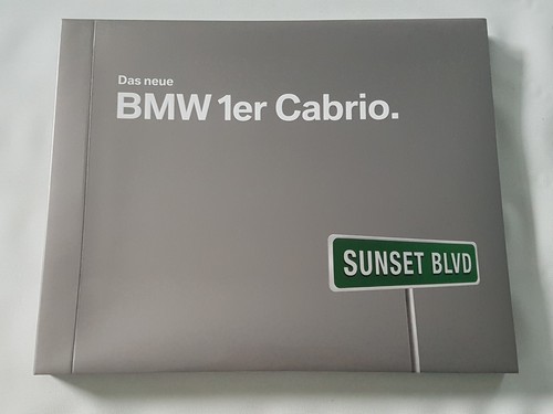 Bmw 1er cabrio - e88, katalog