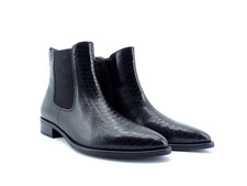 Gabor Chelsea Damen Stiefel Stiefelette Schlangen-Optik Echtleder NEU Gr.40