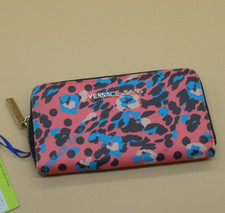 Versace Jeans Damen Geldbörse Portmonee groß Reißverschluss