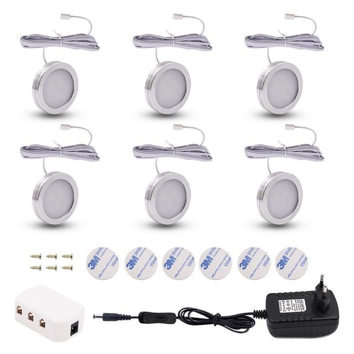 6x12v led unterbauleuchte - led,