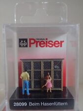 Preiser Hasenstall Hasen