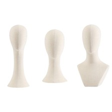 Schaufensterpuppe Kopf Modell Tragbar Hut Perücke Display Ständer für Brille Hut Schmuck