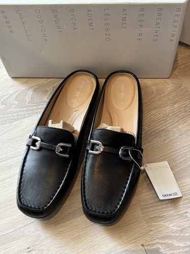 Geox slipper sabot schwarz - slipper, /