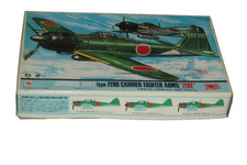 JAPANESE NAVY ZERO CARRIER  FIGHTER A6M5 ZEKE,Modellbausatz 1:48 in OVP # 313