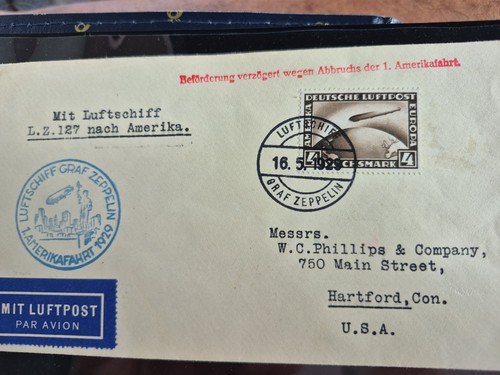Zeppelin post amerika - 1.,