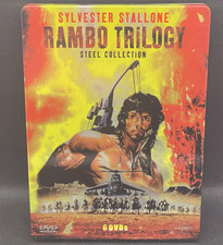 Rambo Trilogy - Steel Collection - DVD- Sylvester Stallone