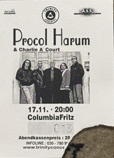 Procol Harum, Eintrittskarte