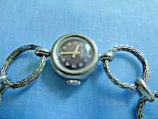 53-800er Silber Damen Armbanduhr Bandlänge 19 cm Breit 13 mm Gewicht 24 Gramm