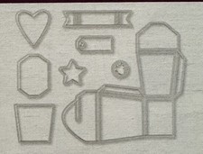 Stampin Up! Thinlits Zum Mitnehmen Sizzix Big Shot