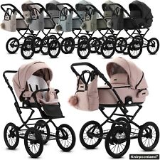 Retro Kombi Kinderwagen Luxuskinderwagen Knirpsenland Style 2.0 viele Farben