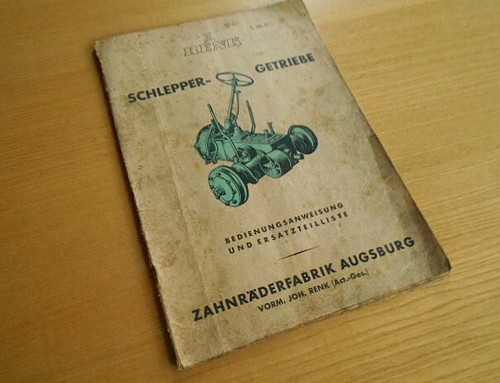 Orig renk schlepper getriebe - orig.,