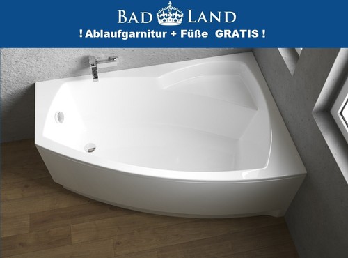 Eckbadewanne badewanne acryl - badewanne,