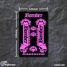 Marzocchi sticker pink - marzocchi,