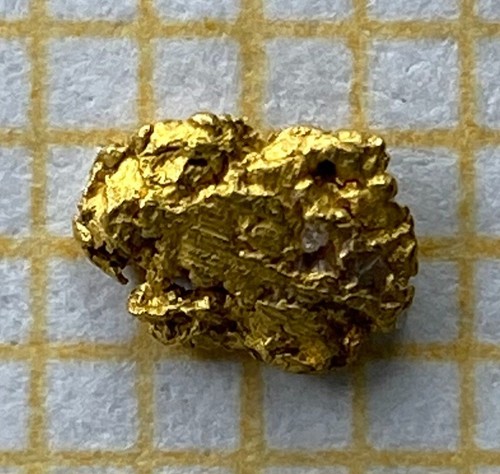 Echtes goldnugget - xl,
