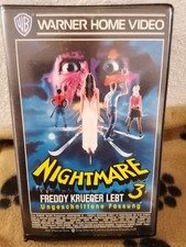 VHS RARITÄT: NIGHTMARE ON ELM STREET 3: FREDDY LEBT (1987)  mit Robert Englund