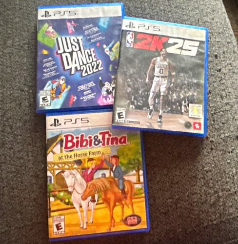 Sony ps5 game lot - sony, dance