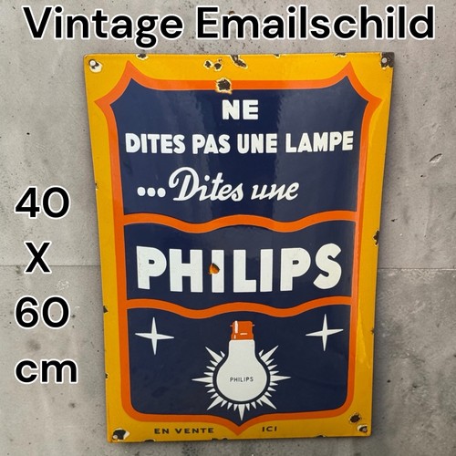 Vintage alt philips lampe - philips,