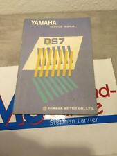 Yamaha DS 7 Handbuch Service Manual Werkstatthandbuch Reparaturanleitung B0424