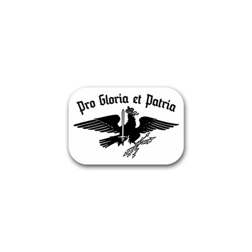 Aufkleber sticker pro - pro, gloria