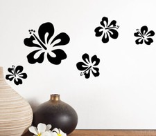 Wandtattoo Wohnzimmer Blumen