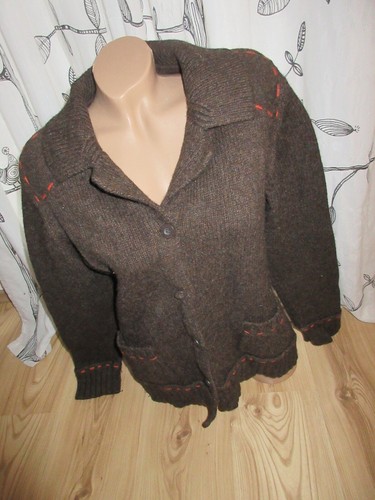G strickjacke braun - h&m,