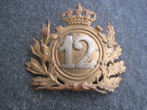 Belgien tschako abzeichen - belgien, 12
