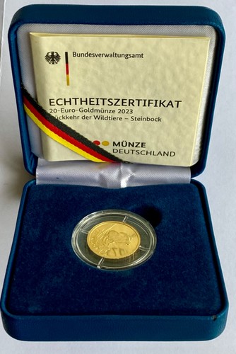 Steinbock 2023 20 euro - steinbock, -!a!-