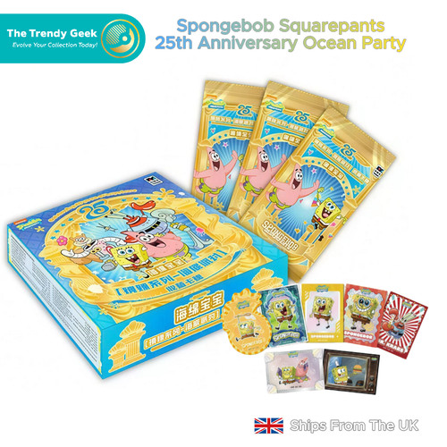 Spongebob schwammkopf tcg 25th - schwammkopf,
