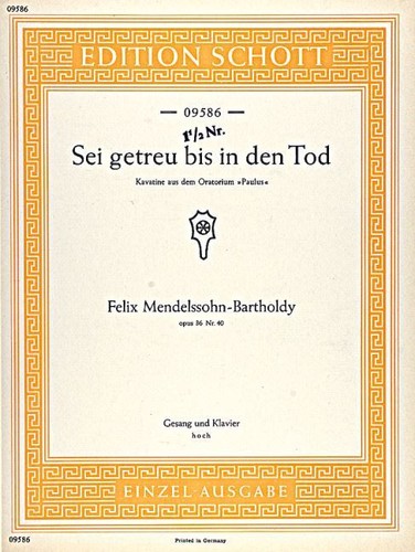 Paulus 40 hohe - op.,