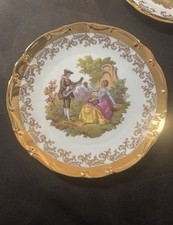 Vintage Wandteller Bavaria 22K