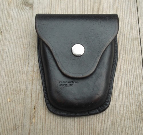 Leder handschellen etui - leder,
