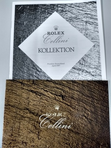 Rolex cellini uhren katalog - cellini,