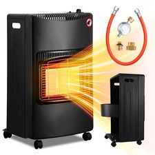 Gasheizung Gasofen Gasheizer Camping Keramik 4200W Heizstrahler Infrarot Kamin