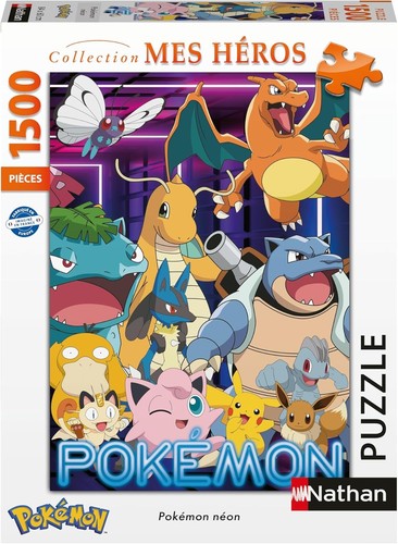 Pokemon puzzle 1500 - puzzle, teile