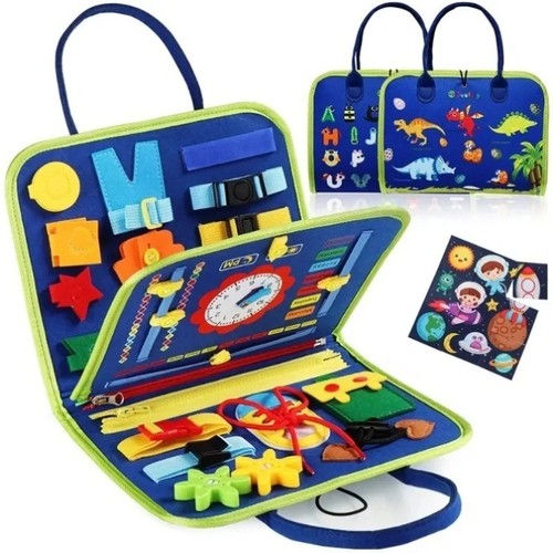 Montessori busy board filzbuch - montessori,