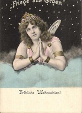 (67509) Weihnachten - betender Engel - Friede auf Erden