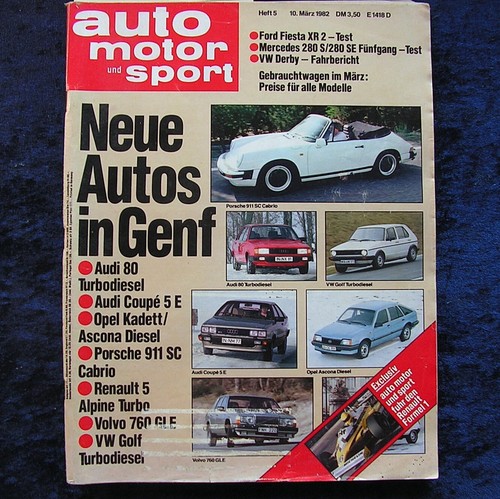Auto motor sport - auto, 5/1982
