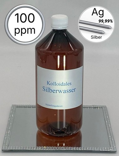 Kolloidales silberwasser - kolloidales,