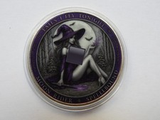 MONEDA BRUJA HALLOWEEN HECHIZO