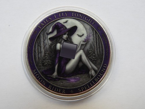 Moneda bruja halloween hechizo - bruja,