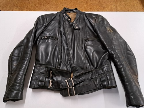 Retro motorradjacke leder - retro, motorradjacke,
