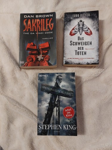 Triller horror bücher - triller/horror, 3x