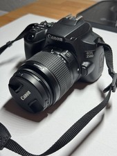 Canon EOS 250D 21,4MP Digitalkamera - Schwarz (Kit EF-S 18-55mm IS STM Objektiv)