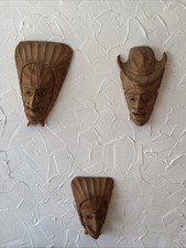 3er Set handgeschnitzte