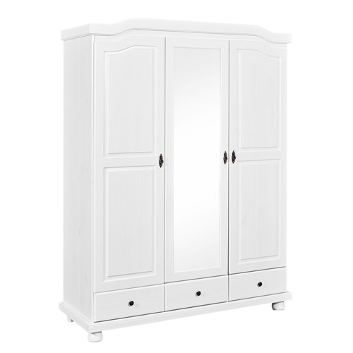 Kleiderschrank kappl weiß - kleiderschrank,
