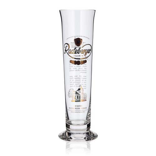 Radeberger bier glas - bier,