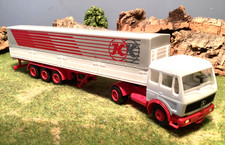 Herpa LKW Sattelzug Pritsche Mercedes Zugmaschine 1:87 H0