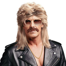 Vokuhila Perücke Herren