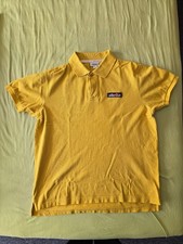 ellesse Poloshirt Herren Gr. M gelb gebraucht